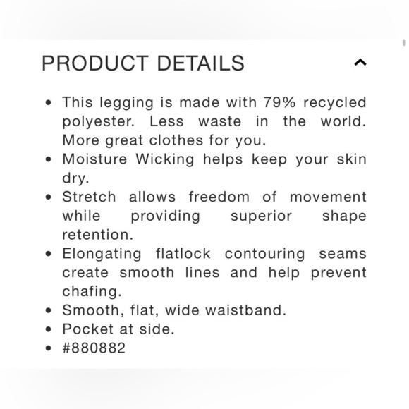 NWT Gap GapFit blue recycled power full length high compression blue leggings XS - Picture 3 of 12